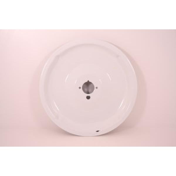 GE APPLIANCE WB31K5092 RANGE DRIP BOWL - LARGE WHITE (genuine oem part) - Parts Solution Group