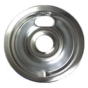 GE APPLIANCE WB31M15 8 INCH CHROME ELECTRIC RANGE BURNER BOWL (genuine oem part)