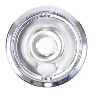 GE APPLIANCE WB31M16 6 INCH CHROME ELECTRIC RANGE BURNER BOWL (genuine oem part)