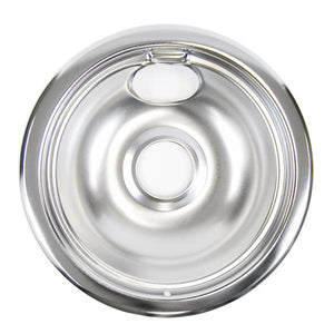 GE APPLIANCE WB31M1 RANGE 6 INCH CHROME BURNER BOWL (genuine oem part)