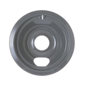GE APPLIANCE WB31T10012 RANGE 6 INCH PORCELAIN BURNER BOWL - GRAY (genuine oem part)