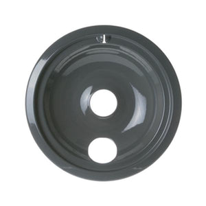 GE APPLIANCE WB31T10013 RANGE 8 INCH PORCELAIN DRIP BOWL - GRAY (genuine oem part)