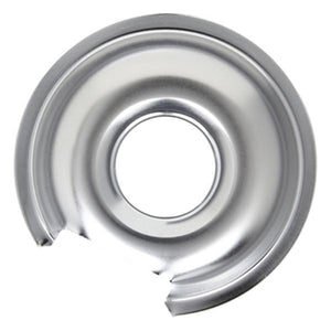 GE APPLIANCE WB32X10012 RANGE 6INCH CHROME BURNER BOWL FOR HINGED ELEMENT (genuine oem part)