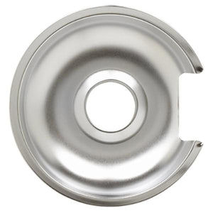GE APPLIANCE WB32X10013 RANGE 8 INCH DRIP BOWL - HINGED CHROME (genuine oem part)