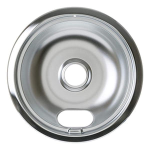 GE APPLIANCE WB32X106 RANGE 8 INCH CHROME BURNER BOWL (genuine oem part)
