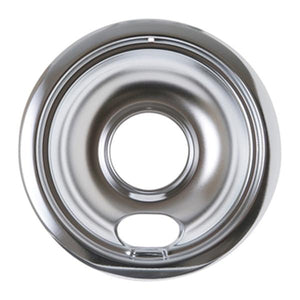 GE APPLIANCE WB32X107 ELECTRIC RANGE 6 INCH CHROME BURNER BOWL (genuine oem part)