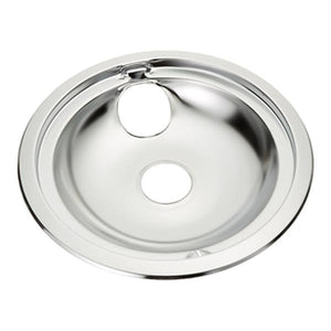 GE APPLIANCE WB32X5076 8 INCH CHROME BURNER BOWL (genuine oem part)