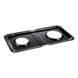 GE APPLIANCE WB34K10009 RANGE DOUBLE BURNER PAN (genuine oem part)
