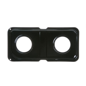 GE APPLIANCE WB34K10010 RANGE DOUBLE PORCELAIN DRIP PAN - RIGHT (genuine oem part)