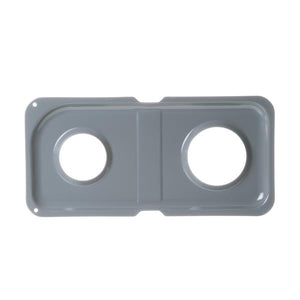GE APPLIANCE WB34K10013 DOUBLE GRAY PORCELAIN PAN RIGHT SIDE-GAS (genuine oem part)