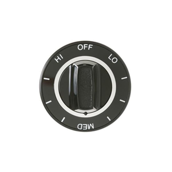 GE APPLIANCE WB3K5069 RANGE BURNER CONTROL KNOB - BLACK (genuine oem part) - Parts Solution Group