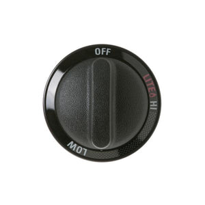 GE APPLIANCE WB3K5263 RANGE SURFACE BURNER CONTROL KNOB-BLACK (genuine oem part)