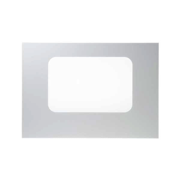 GE APPLIANCE WB56T10145 OVEN GLASS DOOR (WHITE) (GENUINE OEM PART) - Parts Solution Group