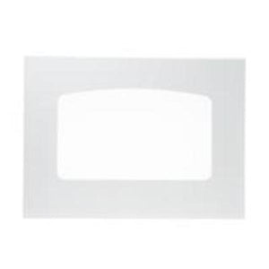 GE APPLIANCE WB56T10187 RANGE OVEN DOOR GLASS - WHITE (GENUINE OEM PART)