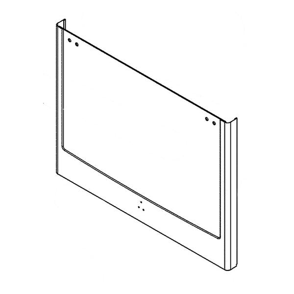 GE APPLIANCE WB56X28176 RANGE GLASS &amp; PANEL DOOR ASSEMBLY (genuine oem part) - Parts Solution Group