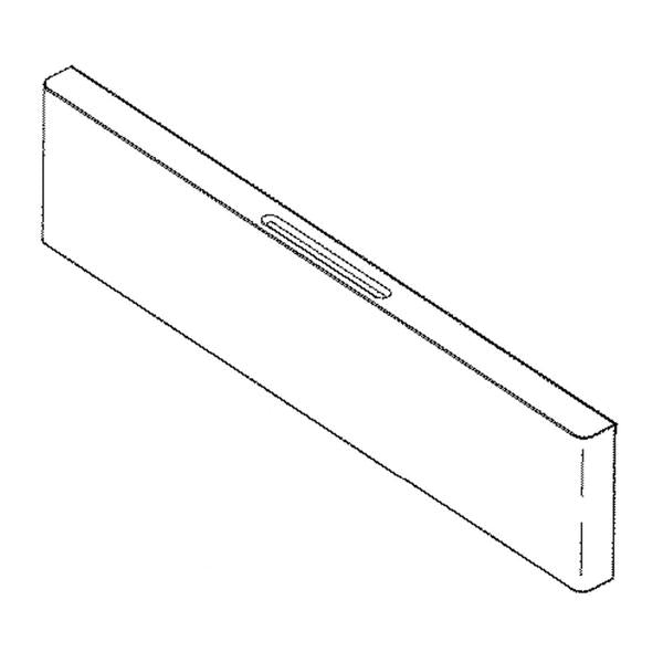 GE APPLIANCE WB56X31459 RANGE STORAGE DRAWER FRONT PANEL (WHITE) (genuine oem part) - Parts Solution Group