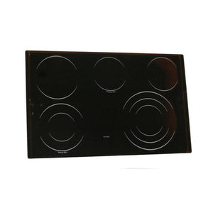 GE APPLIANCE WB62T10798 MAINTOP GLASS ASM (BK) (GENUINE OEM PART)