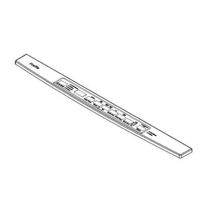 GE APPLIANCE WD34X24506 DISHWASHER CONSOLE COVER GRAPHIC ASSEMBLY (genuine oem part)