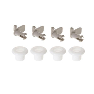 GE APPLIANCE WD35X20994 DISHWASHER UPPER RACK KIT 4 PACK (genuine oem part)