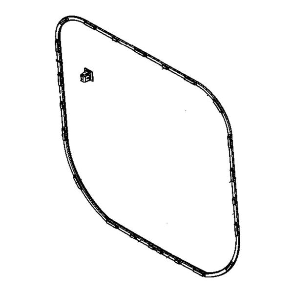 GE APPLIANCE WE9M58 DRYER DOOR GASKET (genuine oem part) - Parts Solution Group