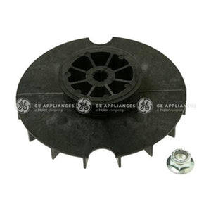 GE APPLIANCE WH03X32218 WASHER 1/3 HP MOTOR PULLEY & NUT (genuine oem part)