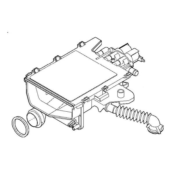 GE APPLIANCE WH41X10057 DISPENSER ASSEMBLY (genuine oem part) - Parts Solution Group