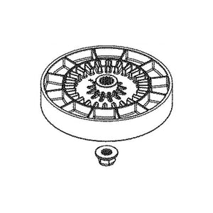 GE APPLIANCE WH49X27323 LAUNDRY CENTER WASHER GEAR CASE ASSEMBLY (genuine oem part)