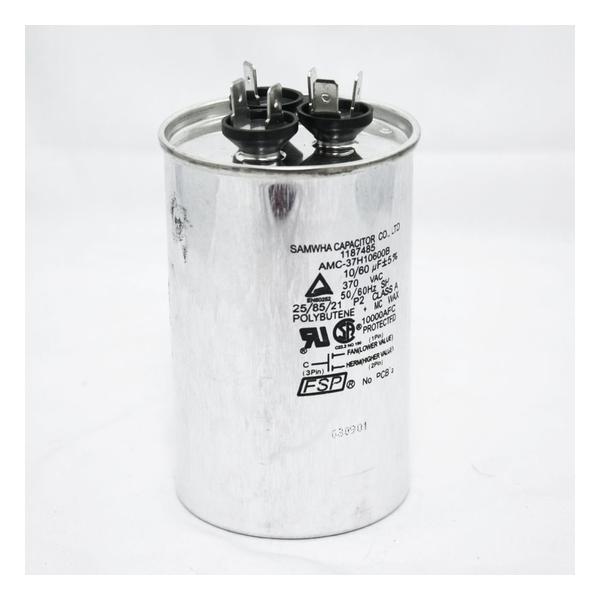 WHIRLPOOL WP1187485 ROOM AIR CONDITIONER FAN MOTOR CAPACITOR (GENUINE OEM PART) - Parts Solution Group