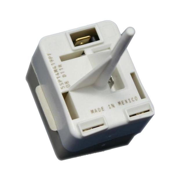 WHIRLPOOL WP12555902 REFRIGERATOR COMPRESSOR OVERLOAD AND PTC START RELAY (GENUINE OEM PART) - Parts Solution Group