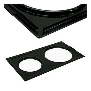 WHIRLPOOL WP2002F188-09 COOKTOP MODULE MAIN TOP (BLACK) (GENUINE OEM PART)
