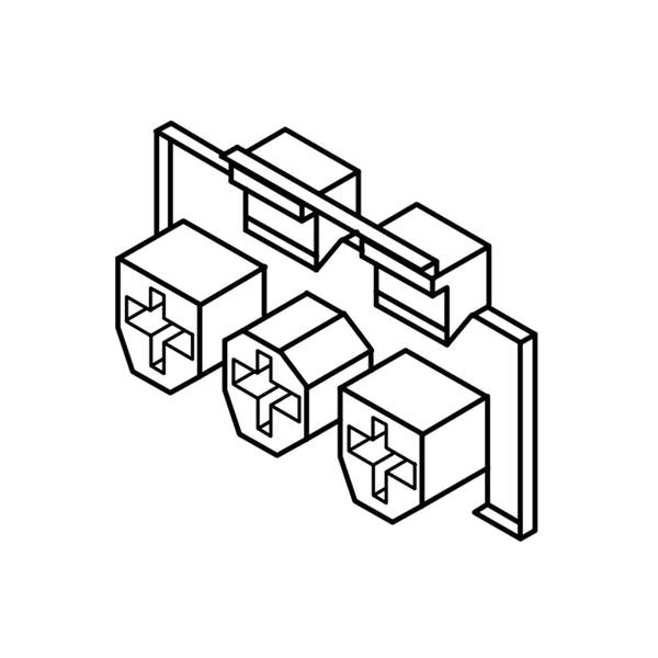 WHIRLPOOL WP2172937 WASHER WIRE CONNECTOR (GENUINE OEM PART) - Parts Solution Group