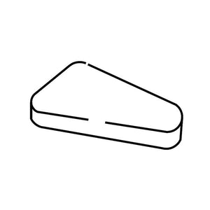 WHIRLPOOL WP2213363 REFRIGERATOR FREEZER DOOR HINGE COVER (GENUINE OEM PART)