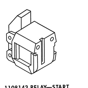 WHIRLPOOL WP2262181 REFRIGERATOR COMPRESSOR START RELAY (GENUINE OEM PART)