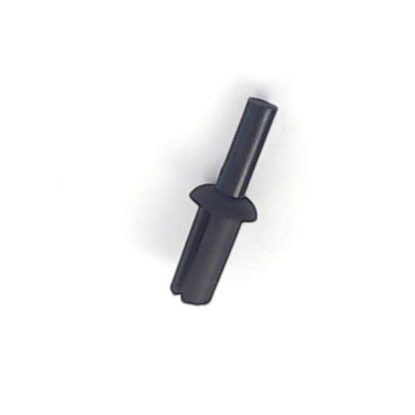 WHIRLPOOL WP3196813 RANGE BROIL DRAWER FRONT PANEL PUSH RIVET (BLACK) (GENUINE OEM PART) - Parts Solution Group