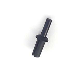 WHIRLPOOL WP3196813 RANGE BROIL DRAWER FRONT PANEL PUSH RIVET (BLACK) (GENUINE OEM PART)