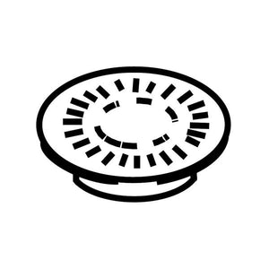 WHIRLPOOL WP3352483 WASHER AGITATOR CAP (GENUINE OEM PART)