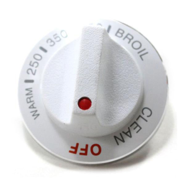 WHIRLPOOL WP4371677 RANGE OVEN TEMPERATURE KNOB (DESIGNER WHITE) (GENUINE OEM PART) - Parts Solution Group