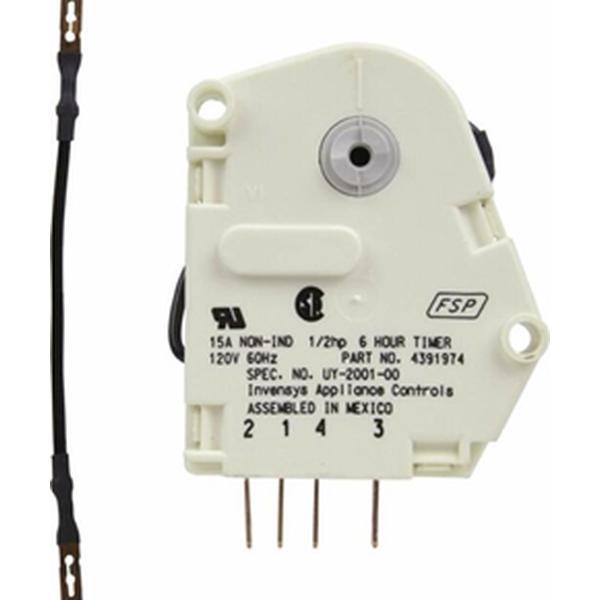 WHIRLPOOL WP4391974 REFRIGERATOR DEFROST TIMER (GENUINE OEM PART) - Parts Solution Group