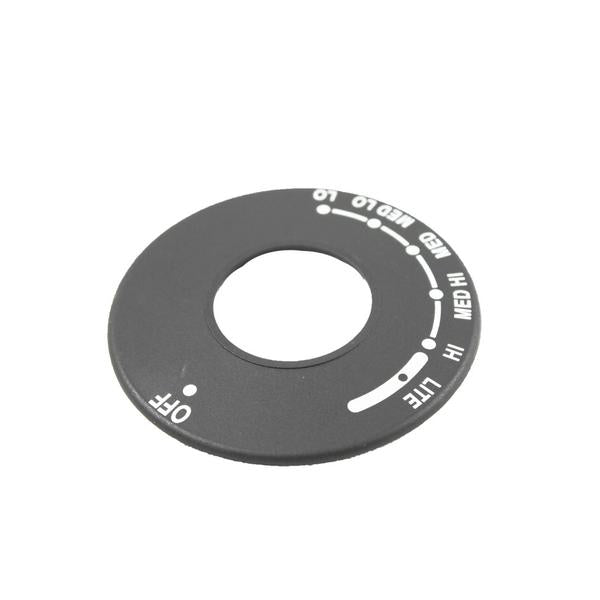 WHIRLPOOL WP4457192 COOKTOP KNOB BEZEL (GENUINE OEM PART) - Parts Solution Group