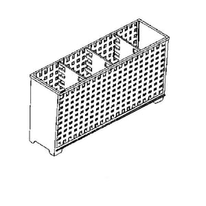 WHIRLPOOL WP8539066 DISHWASHER SILVERWARE BASKET (GENUINE OEM PART)