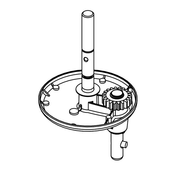 WHIRLPOOL WP9707977 STAND MIXER PLANETARY ASSEMBLY (PEARL METALLIC) (GENUINE OEM PART) - Parts Solution Group