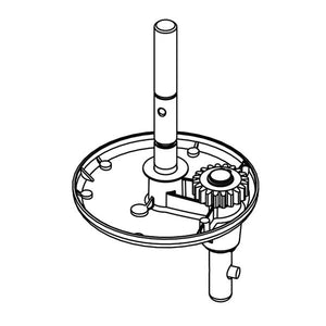 WHIRLPOOL WP9707977 STAND MIXER PLANETARY ASSEMBLY (PEARL METALLIC) (GENUINE OEM PART)