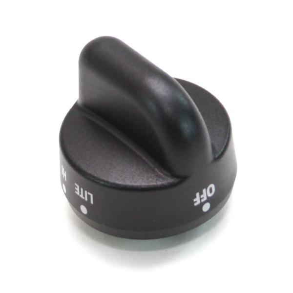 WHIRLPOOL WPW10078400 COOKTOP BURNER KNOB (BLACK) (GENUINE OEM PART) - Parts Solution Group