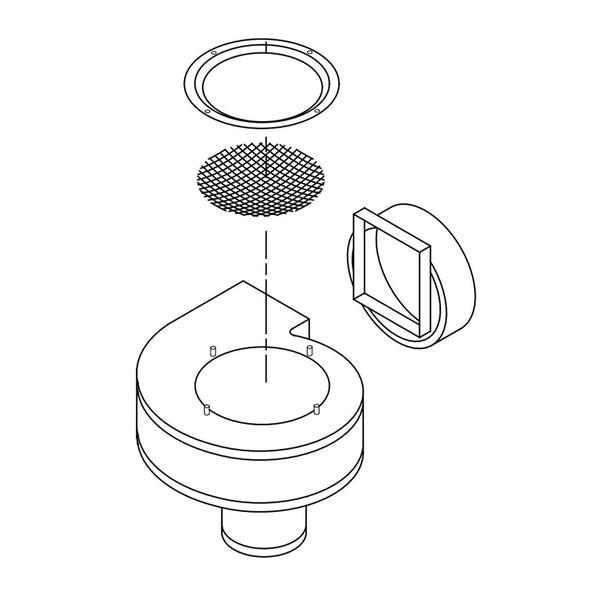 WHIRLPOOL WPW10109930 COOKTOP DOWNDRAFT VENT BLOWER FAN ASSEMBLY (GENUINE OEM PART) - Parts Solution Group