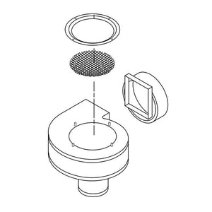 WHIRLPOOL WPW10109930 COOKTOP DOWNDRAFT VENT BLOWER FAN ASSEMBLY (GENUINE OEM PART)