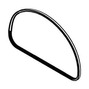 WHIRLPOOL WPW10163915 DRYER DOOR SEAL (GENUINE OEM PART)