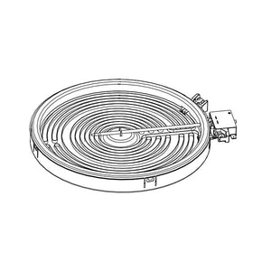 WHIRLPOOL WPW10178022 RANGE DUAL RADIANT SURFACE ELEMENT (GENUINE OEM PART)