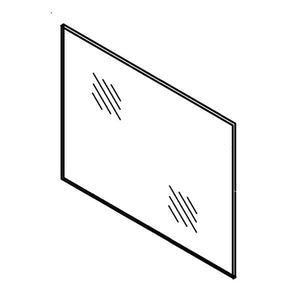 WHIRLPOOL WPW10226005 RANGE OVEN DOOR INNER GLASS (GENUINE OEM PART)