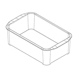 WHIRLPOOL WPW10248856 REFRIGERATOR DOOR BIN (GENUINE OEM PART)