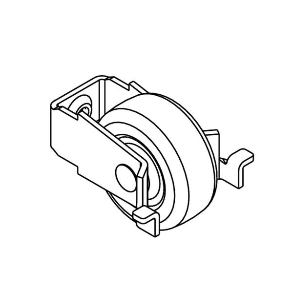 WHIRLPOOL WPW10250570 REFRIGERATOR ROLLER ASSEMBLY (GENUINE OEM PART) - Parts Solution Group